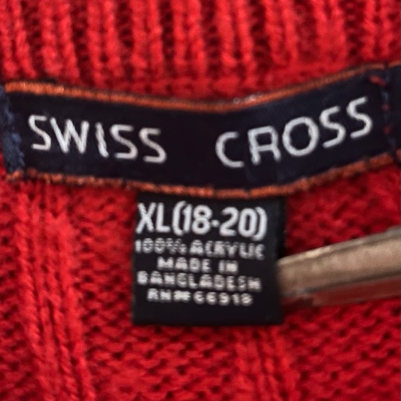 FINAL PRICE Kids Sweater Swiss Cross
Sz XL - Picture 3 of 3
